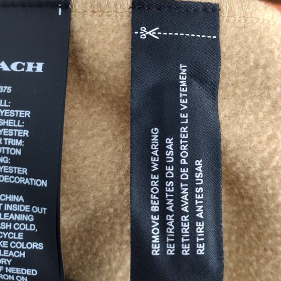 Coach | Fleece Popover Quarter-Button Long Sleeve Top & Jogger Pants Track Set - Picture 9 of 16